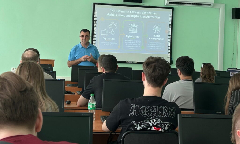 A Lecturer from Turkey Delivered a Series of Lectures within the ERASMUS+ Programme
